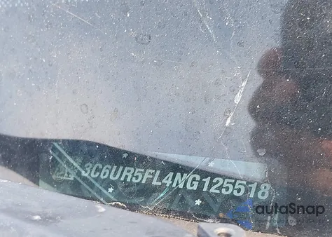 2022 Ram 2500 Laramie 4X4 6'4 Box из США, поврежденный, VIN 3C6UR5FL4NG125518